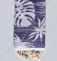 Fouta Amazon mauve